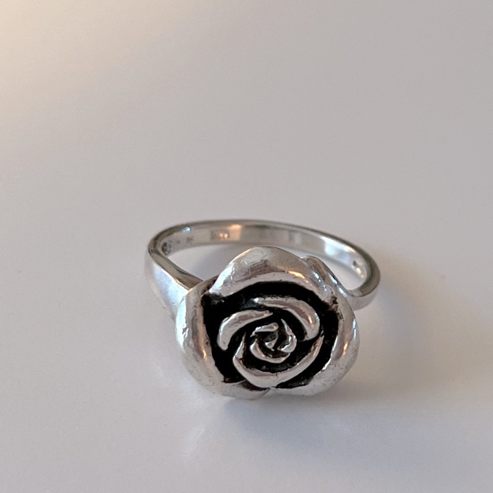 Rose Sterling Ring
